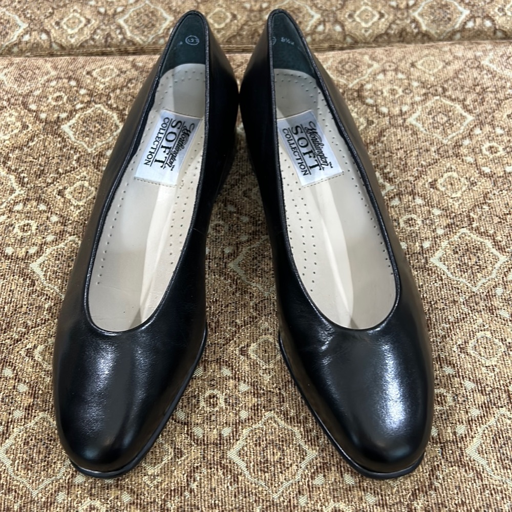 NWOT: Worthington Soft Collection Black Leather Shoes